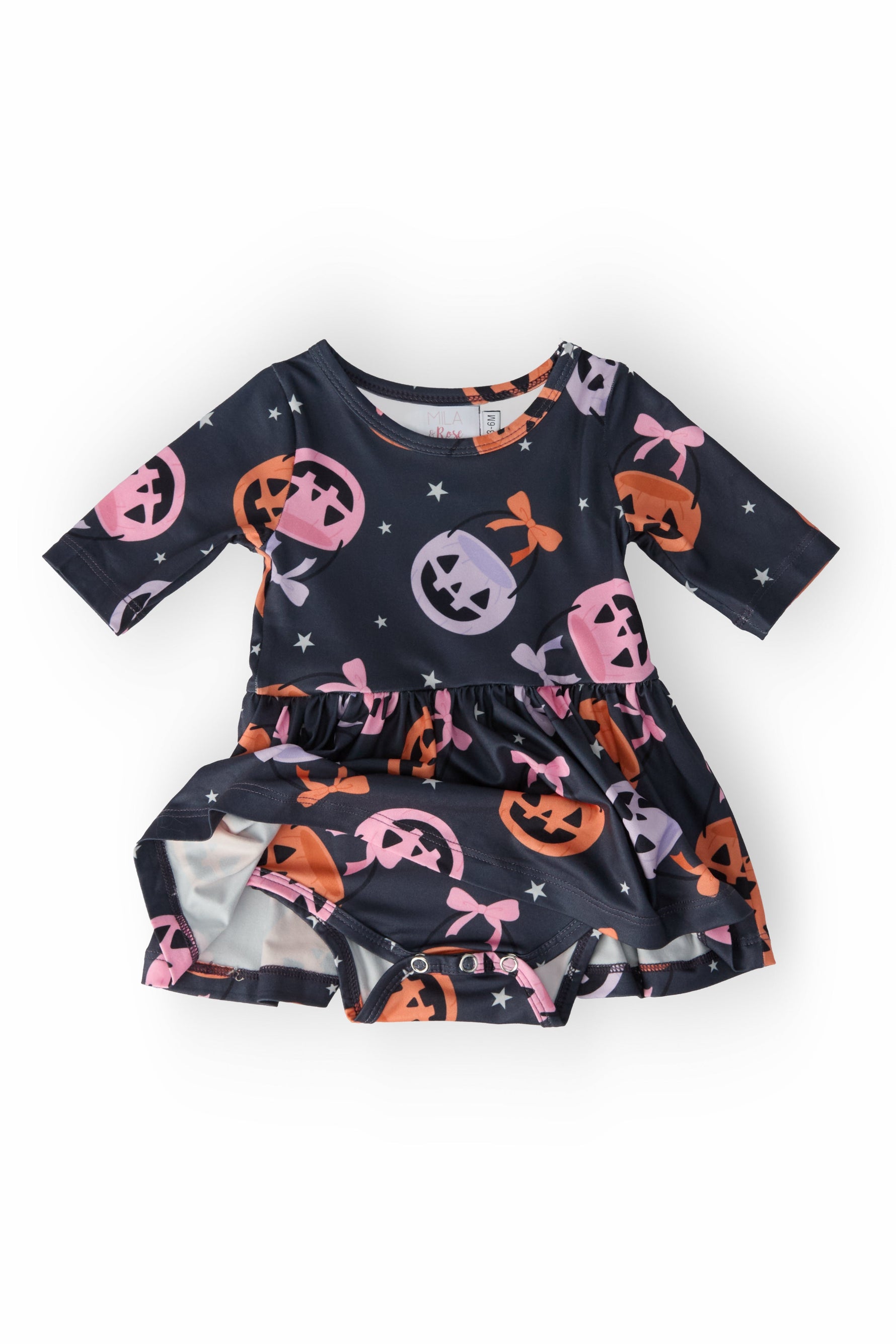 Sweet Tooth 3/4 Sleeve Twirl Bodysuit