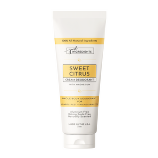 Sweet Citrus Cream Deodorant - By Baano