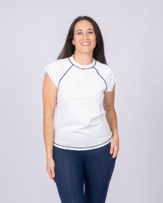 Swim & Sport Short Sleeve Top - By Baano