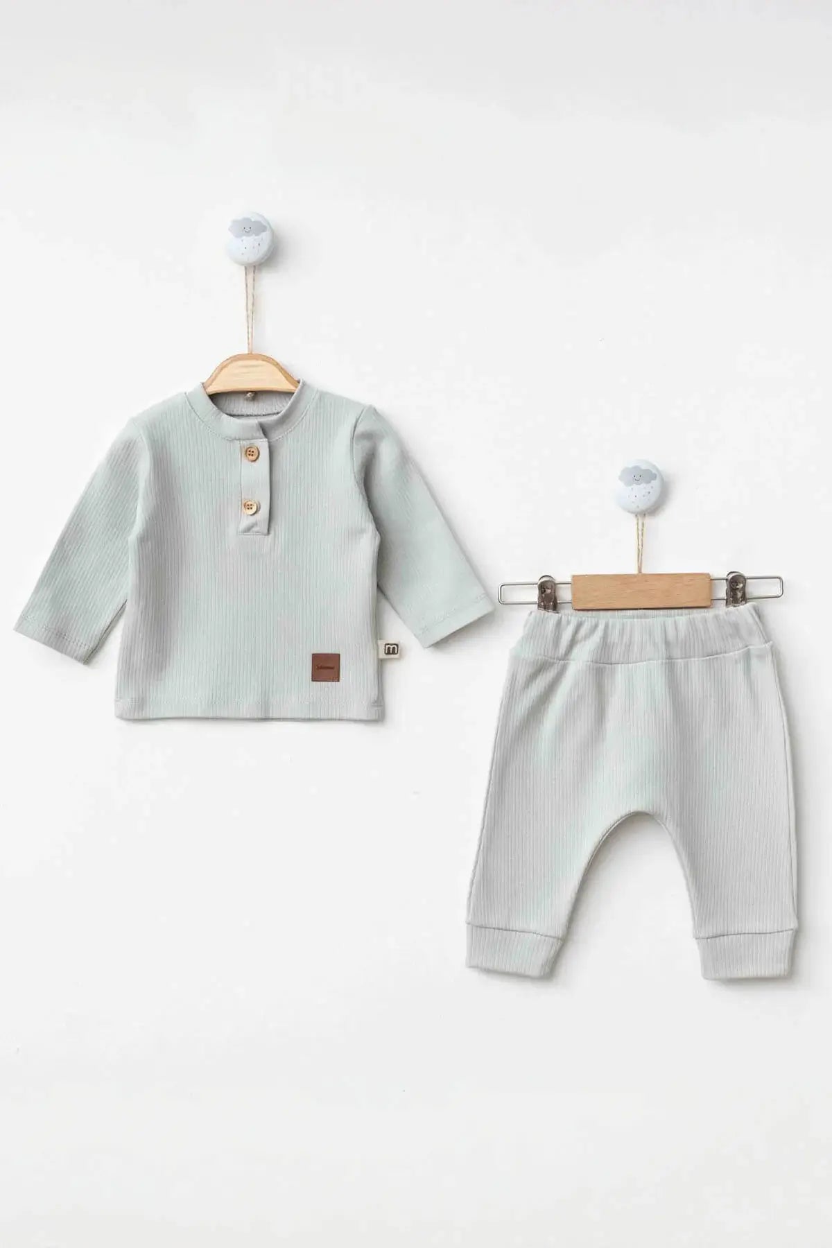 Darrel Baby Boy Green Clothes Set - By Baano