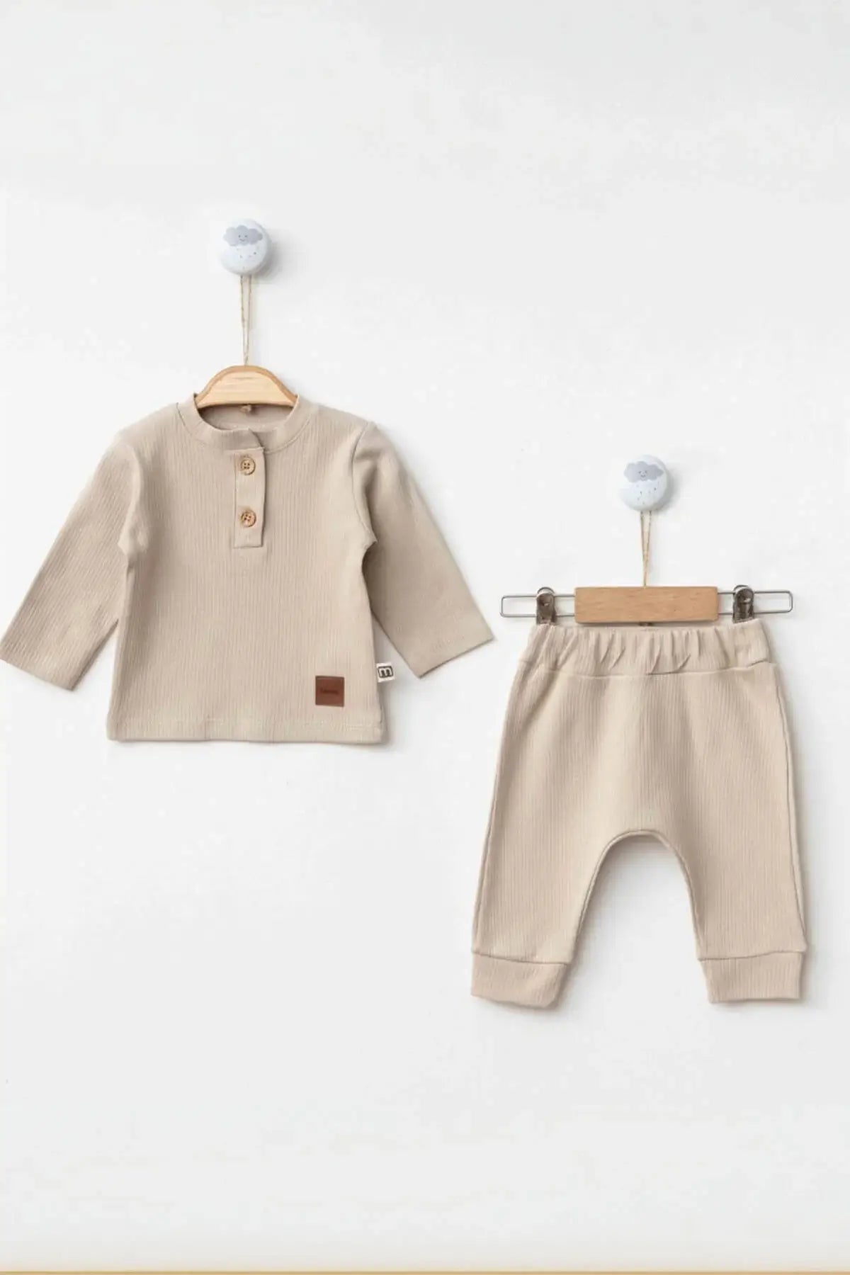Darrel Baby Boy Brown Clothes Set - By Baano