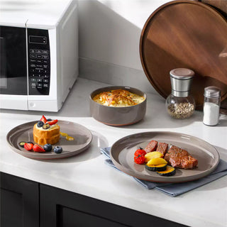 Tara Grey 18 Piece Dinnerware Set