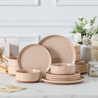 Tara Grey 18 Piece Dinnerware Set