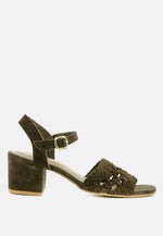 Tasha Block Heel Sandal