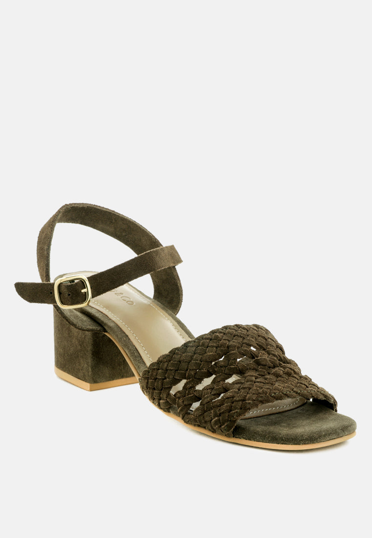 Tasha Block Heel Sandal