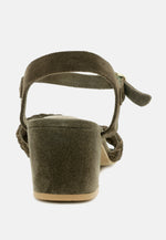 Tasha Block Heel Sandal