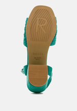 Tasha Block Heel Sandal