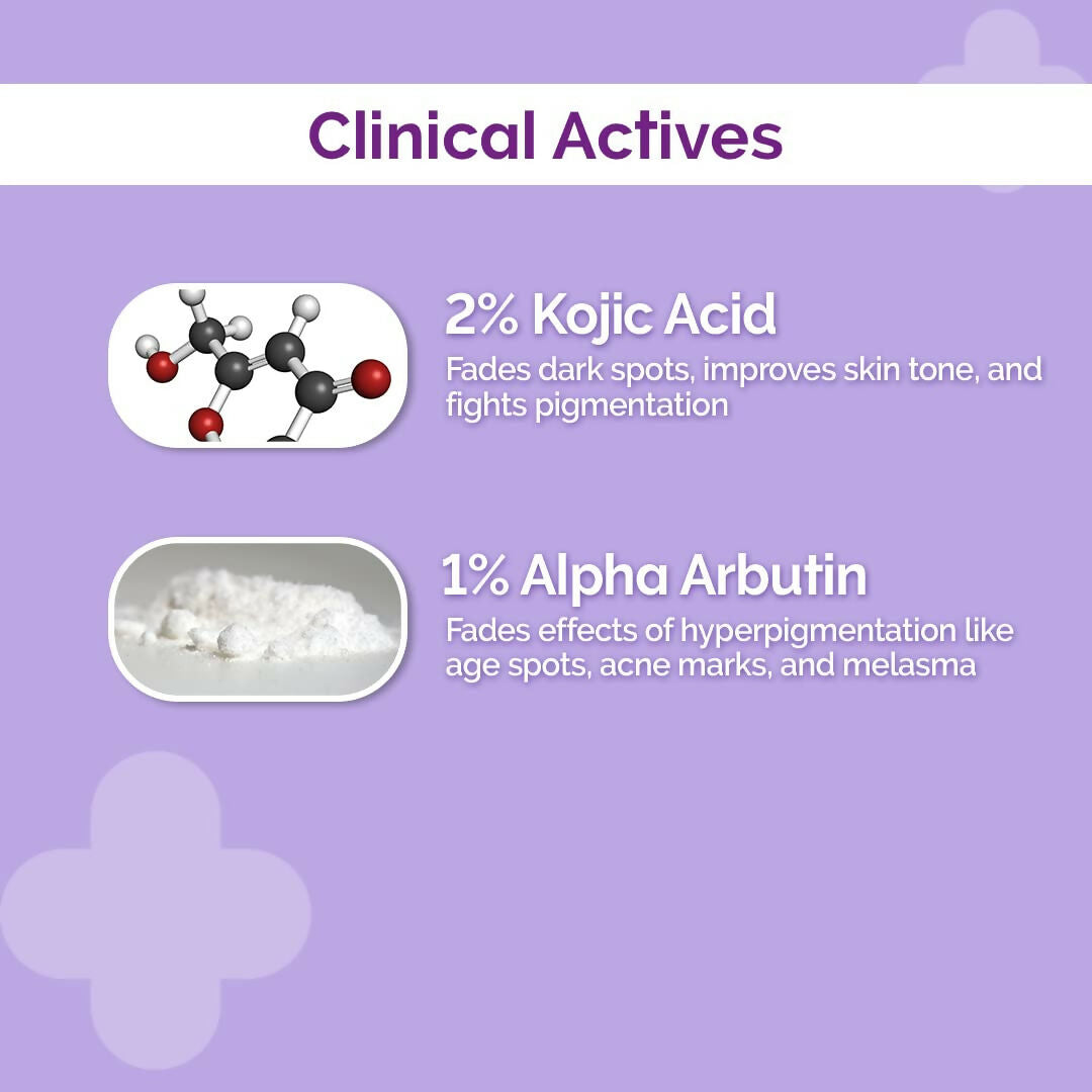 The Derma Co 2% Kojic Acid Face Serum & 1% Kojic Acid Lip Balm