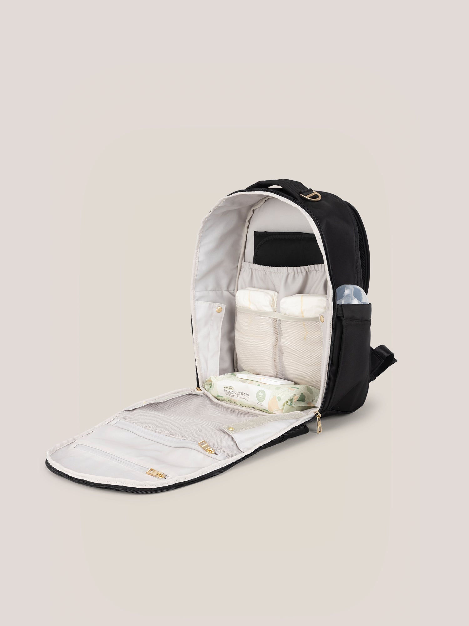 Classic Diaper Backpack - Black - By Baano