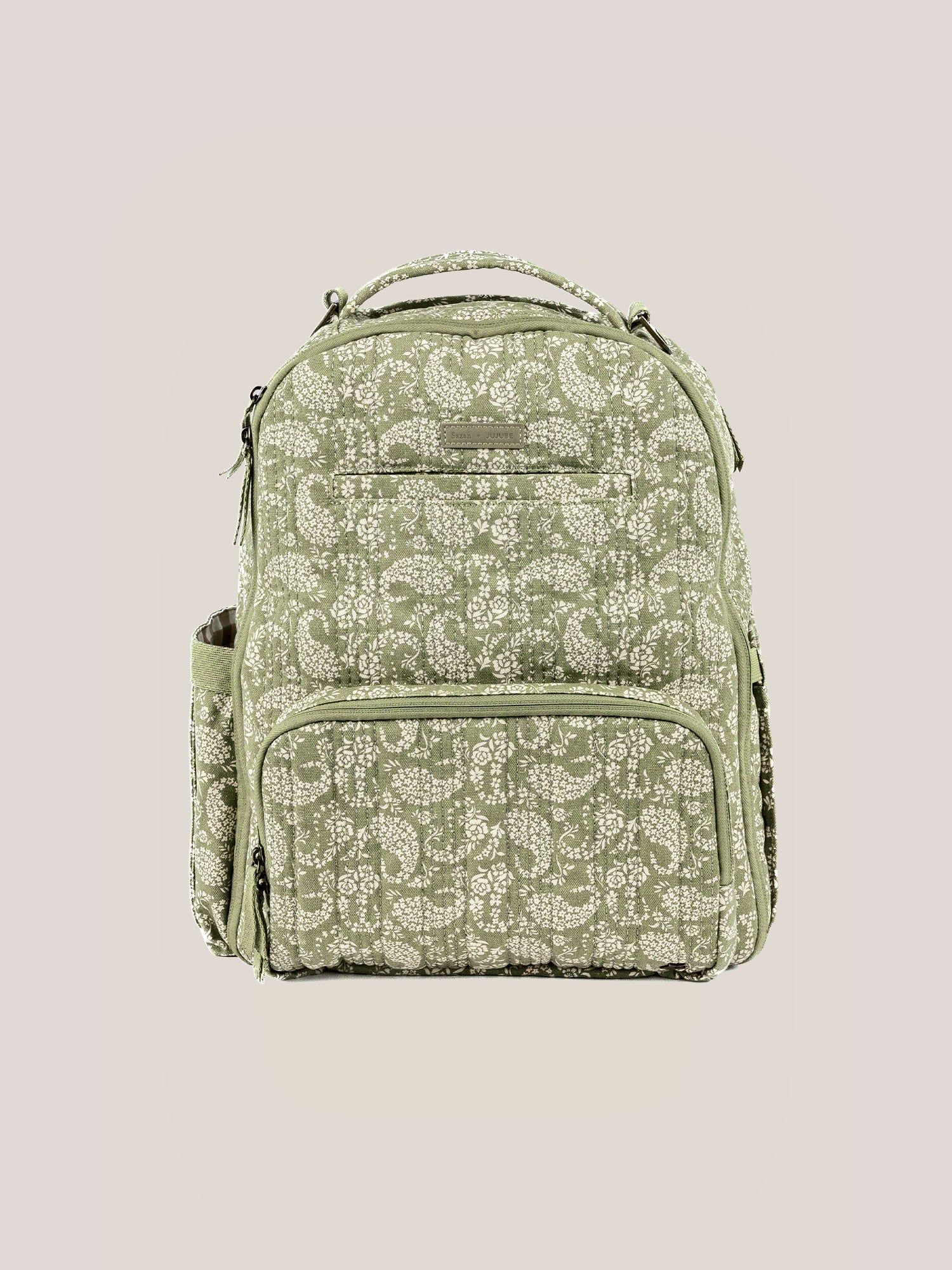 Sazan + JuJuBe Classic Diaper Backpack - Paisley Floral - By Baano