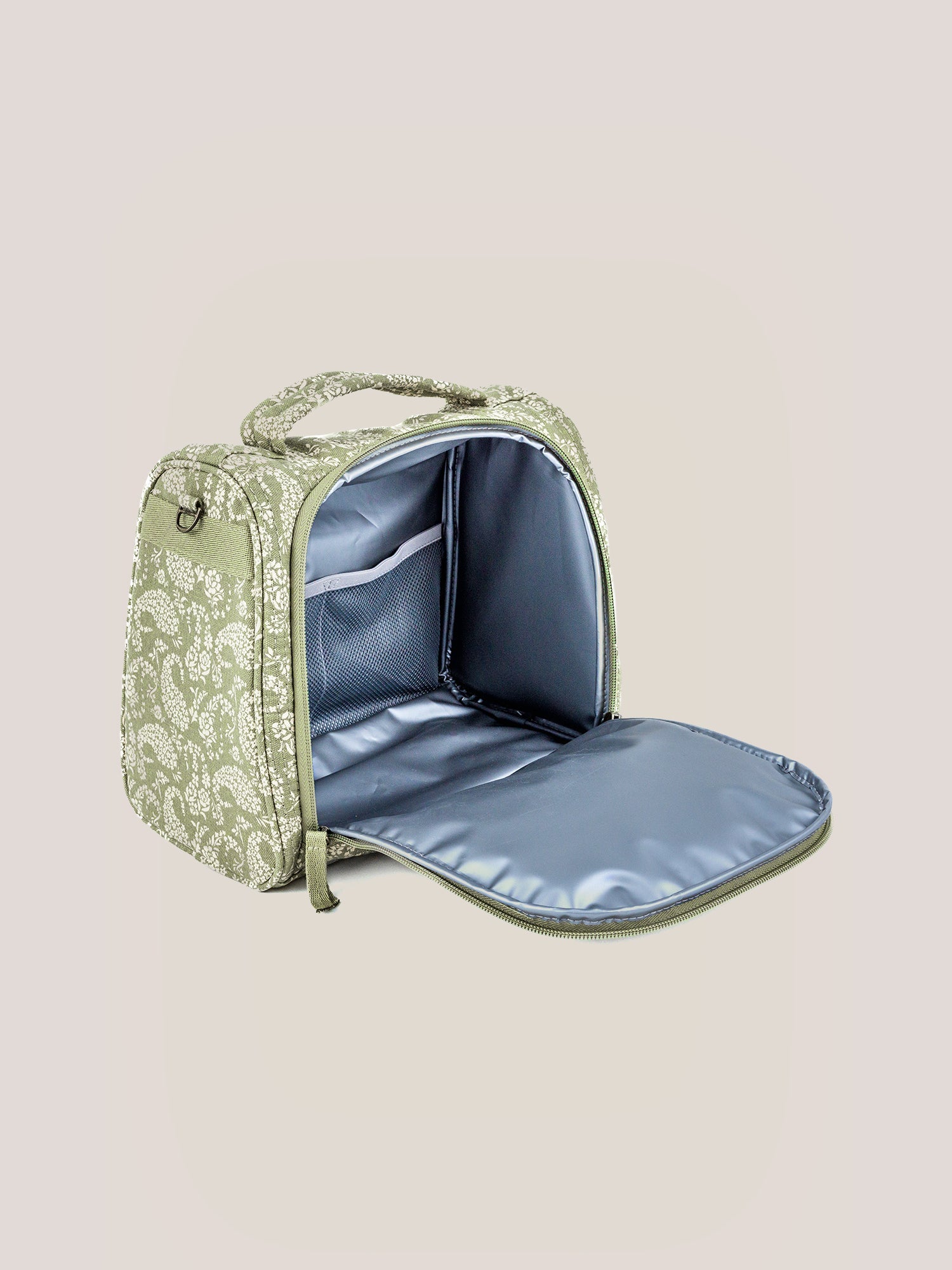 Sazan + JuJuBe Insulated Bottle Bag - Paisley Floral - By Baano