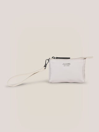 Witney Carson 3-piece Pouch Set - Cloud & Black - By Baano