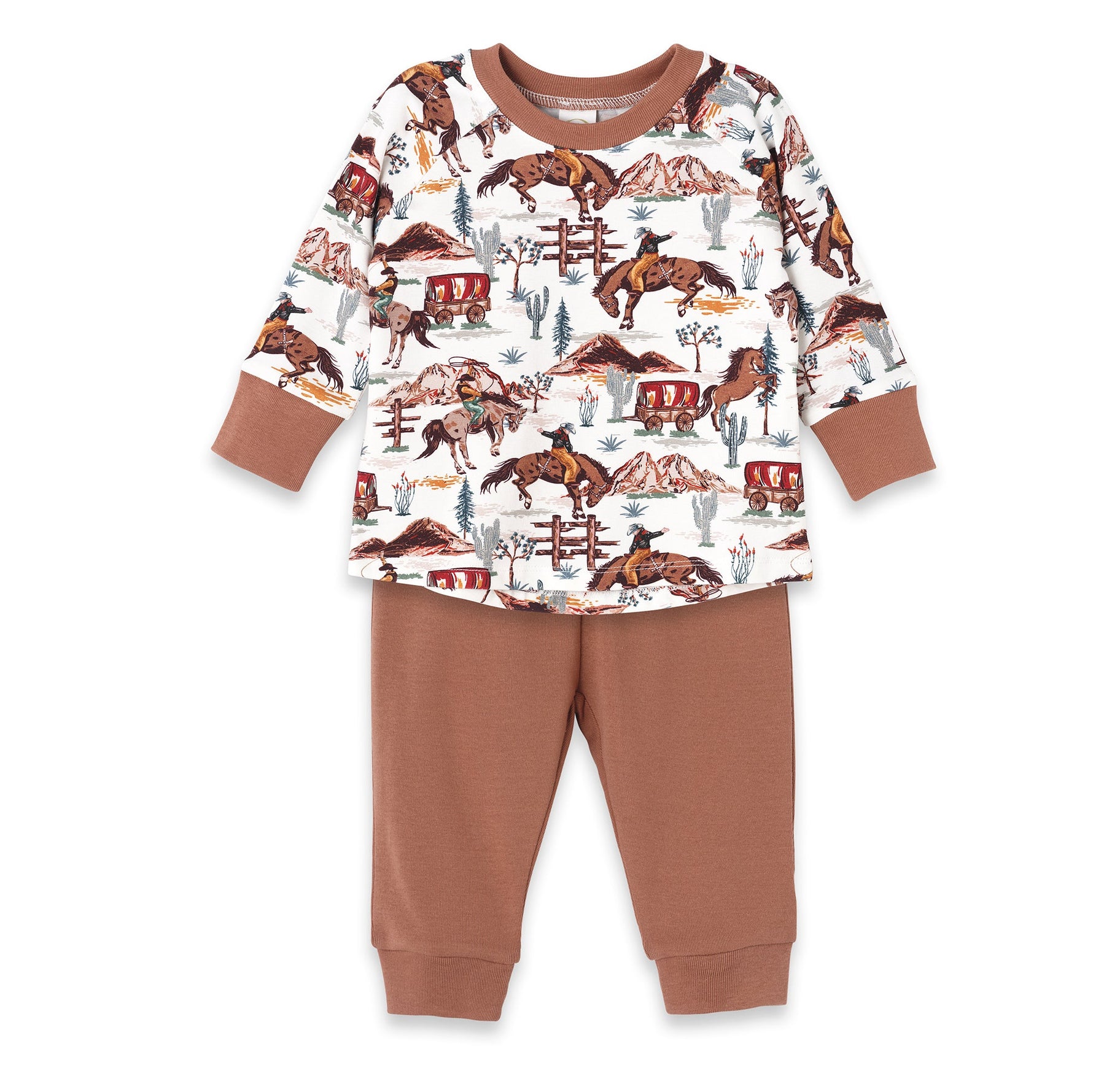 Cowboy Baby Boy Set – Western Spirit Bamboo & Cotton - By Baano