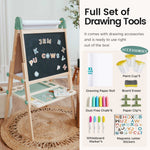Tiny Land® Magnitales Easel for Kids - Green