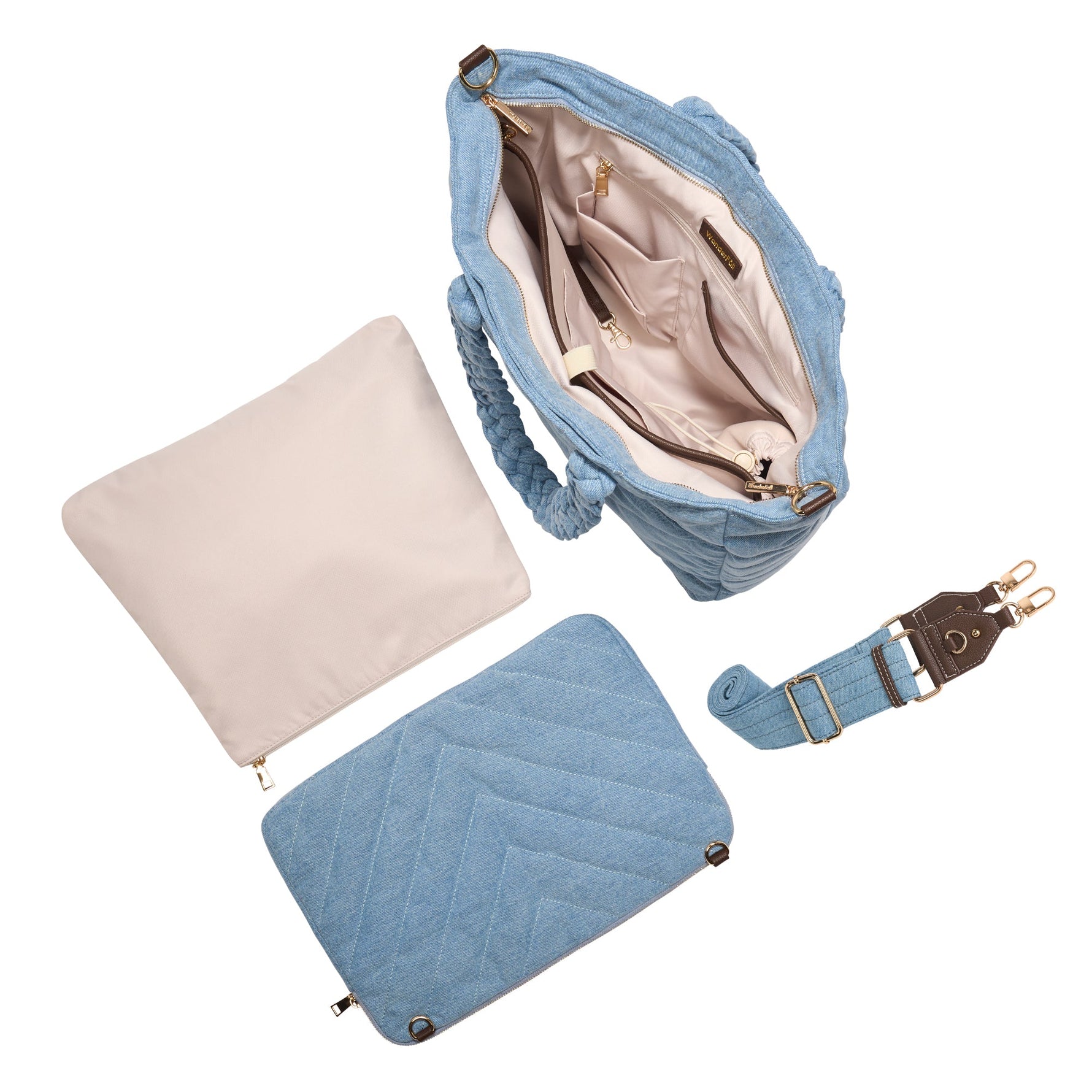 Denim Quilted HydroTote®