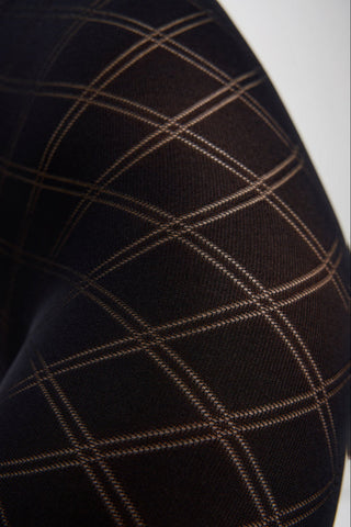 Fantasy Tights Conte Travel - Geometric Pattern - By Baano