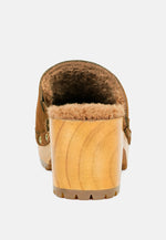 Tulley Suede Clogs Mules