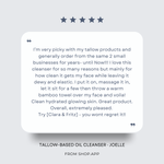 Tallow-Based Oil Cleanser - By Baano