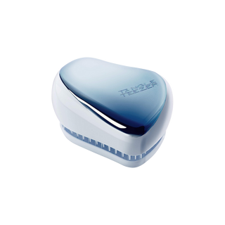 Tangle Teezer Compact Styler Baby Blue Chrome Hair Brush