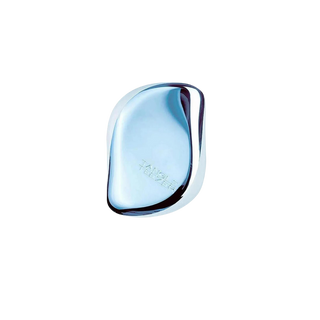 Tangle Teezer Compact Styler Baby Blue Chrome Hair Brush