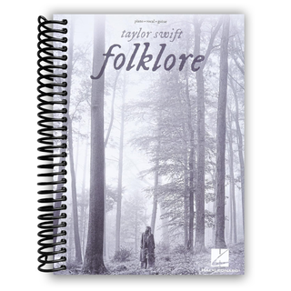 Taylor Swift - Folklore: Piano/Vocal/Guitar Songbook (Spiral Bound) - By Baano