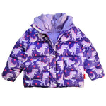 Car Seat Coat | The Road Coat Vegan - Purple Raptor