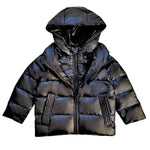 Car Seat Coat | The Road Coat Down - Black
