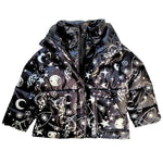 Car Seat Coat | The Road Coat Vegan - Rocketship Print