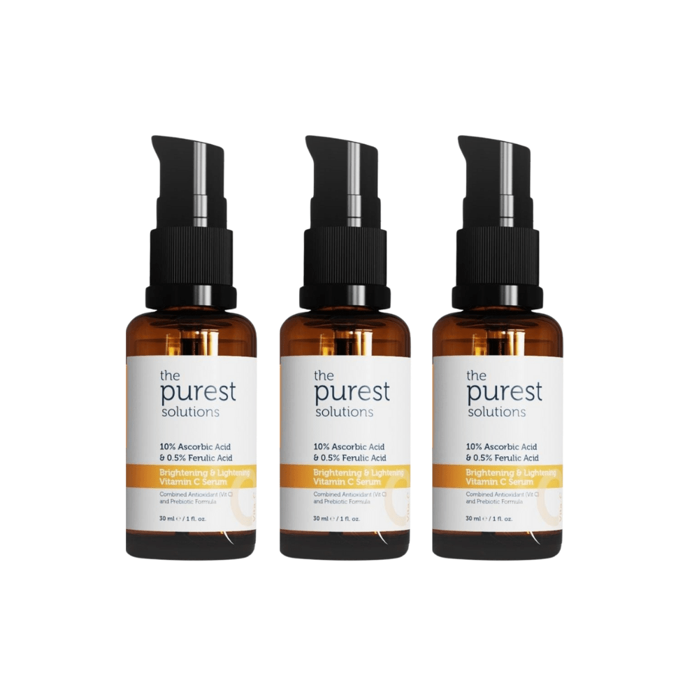 The Purest Solutions Brightening Tint Equalizer & Vitamin C Serum 30ml 3 Pack - By Baano
