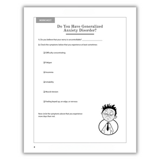 The Anxiety, Worry & Depression Workbook: 65 Exercises, Worksheets & Tips to Improve Mood and Feel Better (Spiral Bound) - By Baano