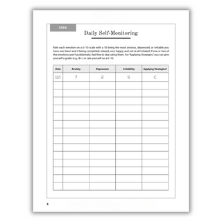 The Anxiety, Worry & Depression Workbook: 65 Exercises, Worksheets & Tips to Improve Mood and Feel Better (Spiral Bound) - By Baano