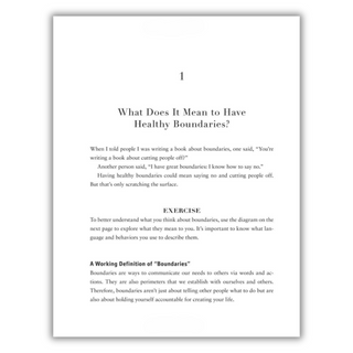 The Set Boundaries Workbook: Practical Exercises for Understanding Your Needs and Setting Healthy Limits (Spiral Bound) - By Baano