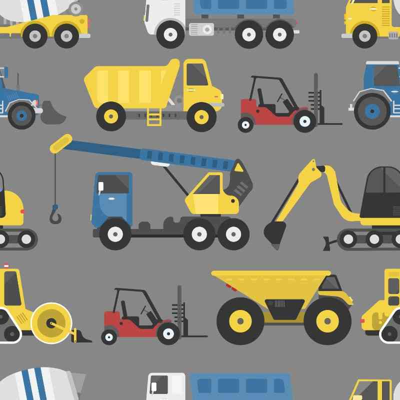 Car Seat Coat | The Road Coat Vegan - Construction Print