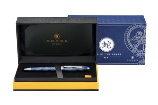 Townsend® Zodiac Year of the Snake Blue Lacquer Ballpoint Pen - By Baano