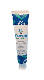 Curvy Natural Toothpaste - powered by hydroxyapatite