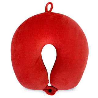 Plush Microbeads Travel Neck Pillow