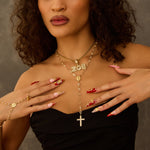 Luxe Pavé Letter Necklace