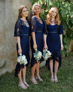 Reyna Dress - Navy Blue