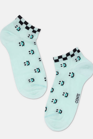 Cotton Ankle Socks Conte Classic - 439 - By Baano