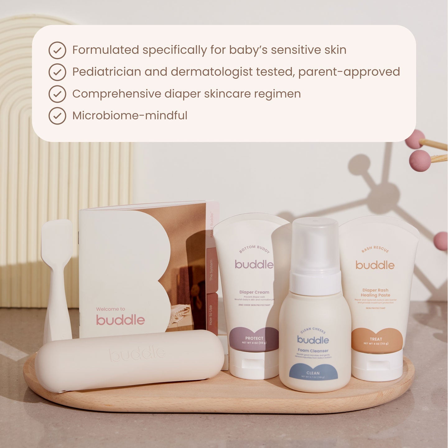 Buddle Ultimate Diaper Skincare Kit - Glamourous Grace