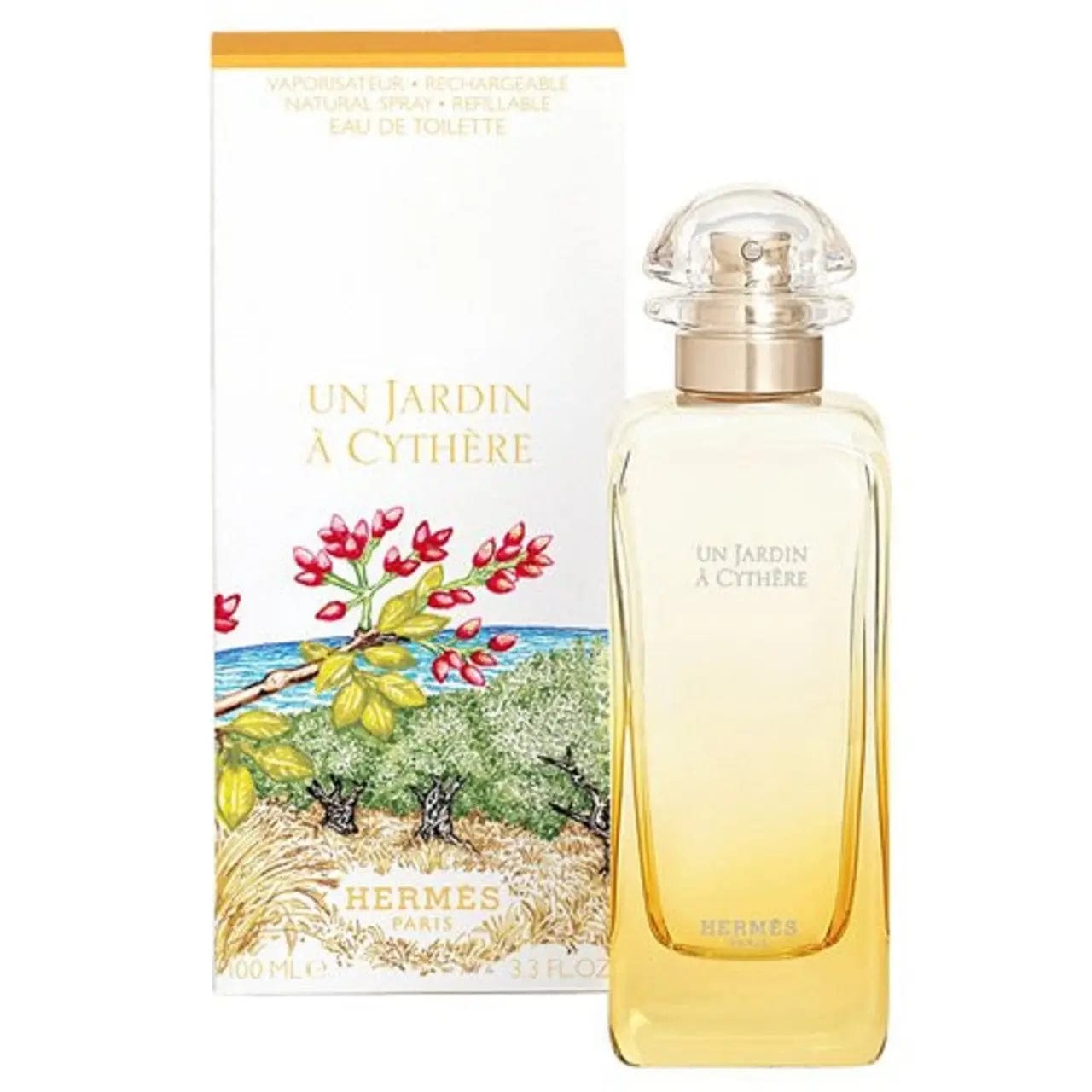 Un Jardin À Cythère By Hermes Unisex 3.3 oz EDT Spray (Refillable) - By Baano