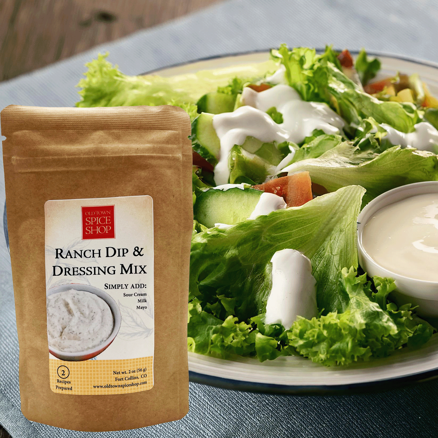 Ranch Dip and Dressing Mix - By Baano