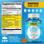 6 in 1 Stress Relief Gummies - By Baano