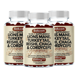 10-in-1 Lions Mane Mushroom Complex Gummies