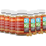 5000 IU Vitamin D3 With Vitamin K2 & Black Seed Oil - By Baano