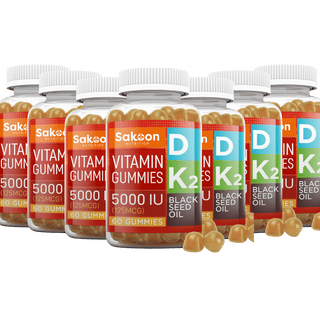 5000 IU Vitamin D3 With Vitamin K2 & Black Seed Oil - By Baano