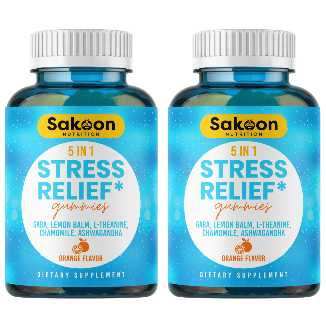 6 in 1 Stress Relief Gummies - By Baano