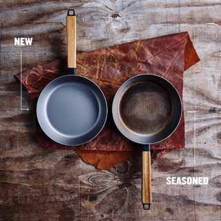 Forest 12" Carbon Steel Wok - By Baano