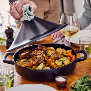 Nori Authentic Cast Iron Moroccan Tagine - By Baano