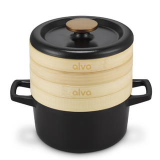 Nori Cast Iron Cocotte with Steamer - By Baano